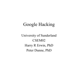 GoogleHacking.ppt
