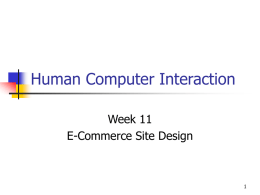 HCI Slide 11 - E-Commerce Site Design.ppt