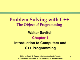 chap1 Introduction to Computers and .ppt