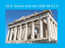Ch.4 Greece and Persia ppt
