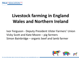 Livestock farming in Northern Ireland, England and Wales.ppt