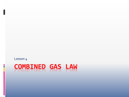 sch3u u5 lesson 4 combined gas law