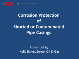 B4 A Corrosion Protection of Pipe Casings