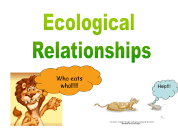 Ecological Relationships.ppt