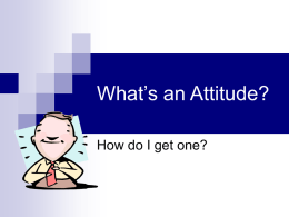 Attitude-Presentation.ppt