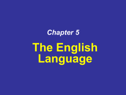 aphg ch. 5 language english diffusion ppt i