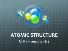 atomic structure 2015-2016 part 1 and 2