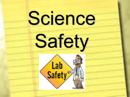 Science Safety Powerpoint