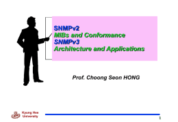 SNMPv2 MIB and Conformance