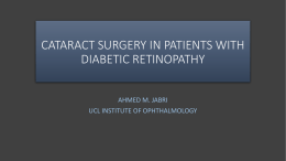 1-CATARACT SURGERY IN PATIENTS WITH DIABETIC RETINOPATHY FINAL.pptx