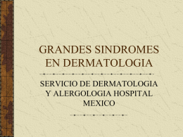 2. Grandes Síndromes Dermatología