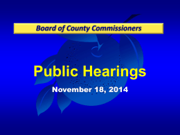 2014-11-18 Public Hearing Eastmar Commons PD LUP