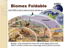 Biomes Foldable.ppt