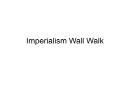 imperialism wall walk