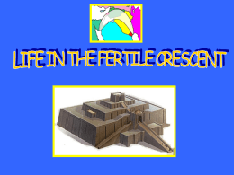 Life in the Fertile Crescent.ppt