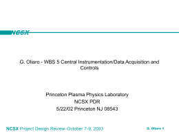 WBS5 Central InstrumentationPDR 9-24-03.ppt