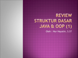 T2-Review Java OOP(1)