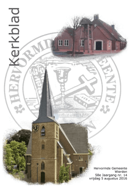 Kerkblad - Hervormd Wierden
