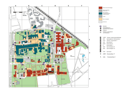 plattegrond van de Radboud Universiteit campus