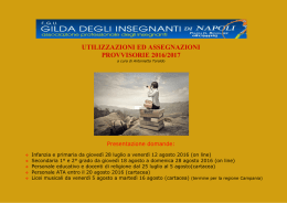 Speciale utilizzazioni 2016/17