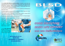 brochure BLSD - UIL FPL Pavia
