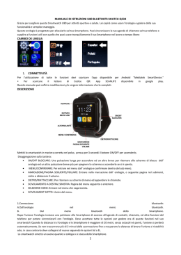 manuale di istruzioni u80 bluetooth watch q234 cambio de lingua 1