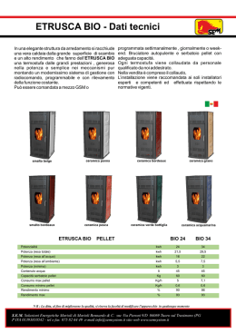 Scarica la scheda tecnica - sem – soluzioni energetiche marioli