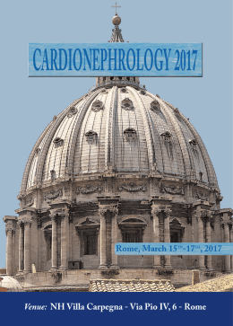 Cardionephrology 2017 - ERA-EDTA