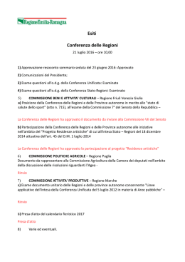17_Esiti 21 luglio 2016 - Regione Emilia