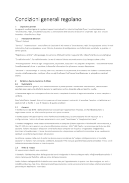Condizioni generali regolano