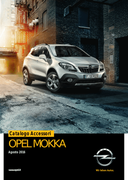opel mokka - Opel Accessories Catalogue