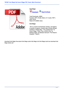 *EPUB* Irish Magic By Susan Wiggs PDF, Epub, Mobi