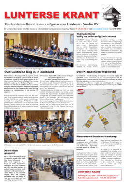 lunterse krant