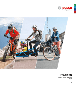 Prodotti - Bosch eBike Systems