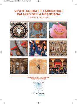scarica la brochures - Palazzo della Meridiana