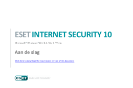 eset internet security 10