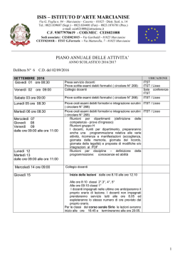 Piano annuale attivita 16-17 - Istituto Tecnico Ferraris Marcianise