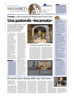 08/09/2016 - 8 settembre 2016 - Diocesi San Marco