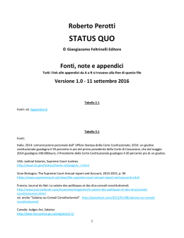 status quo - Feltrinelli