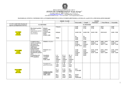 Piano Annuale Attivit&agrave; - Istituto Comprensivo &ldquo;Evan Gorga&rdquo;