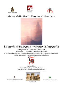 La storia di Bologna attraverso la fotografia