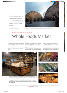 Whole Foods Market - Erik Hemmes \ Trade Marketing Services