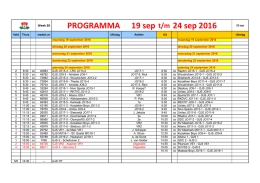 Programma 2016-2017