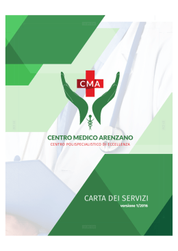 Carta Servizi - Centro Medico Arenzano