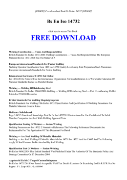 [ebook] bs en iso 14732