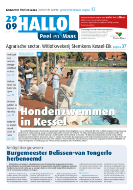 Burgemeester Delissen-van Tongerlo herbenoemd