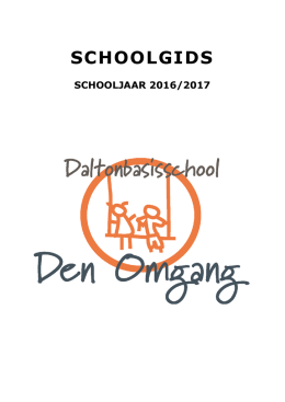 Schoolgids 2016