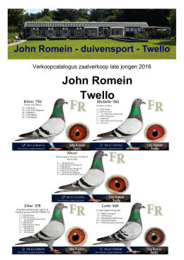 pdf 2 - John Romein duivensport