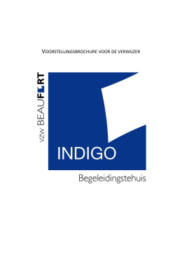Brochure aanmelder Indigo