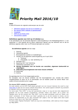 Priority Mail 2016/10